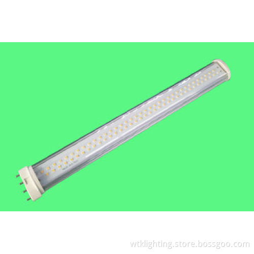 2G11 LED tube with 86-265V AC input voltage, 2835 lamp beads high lumen efficiency, 22W power